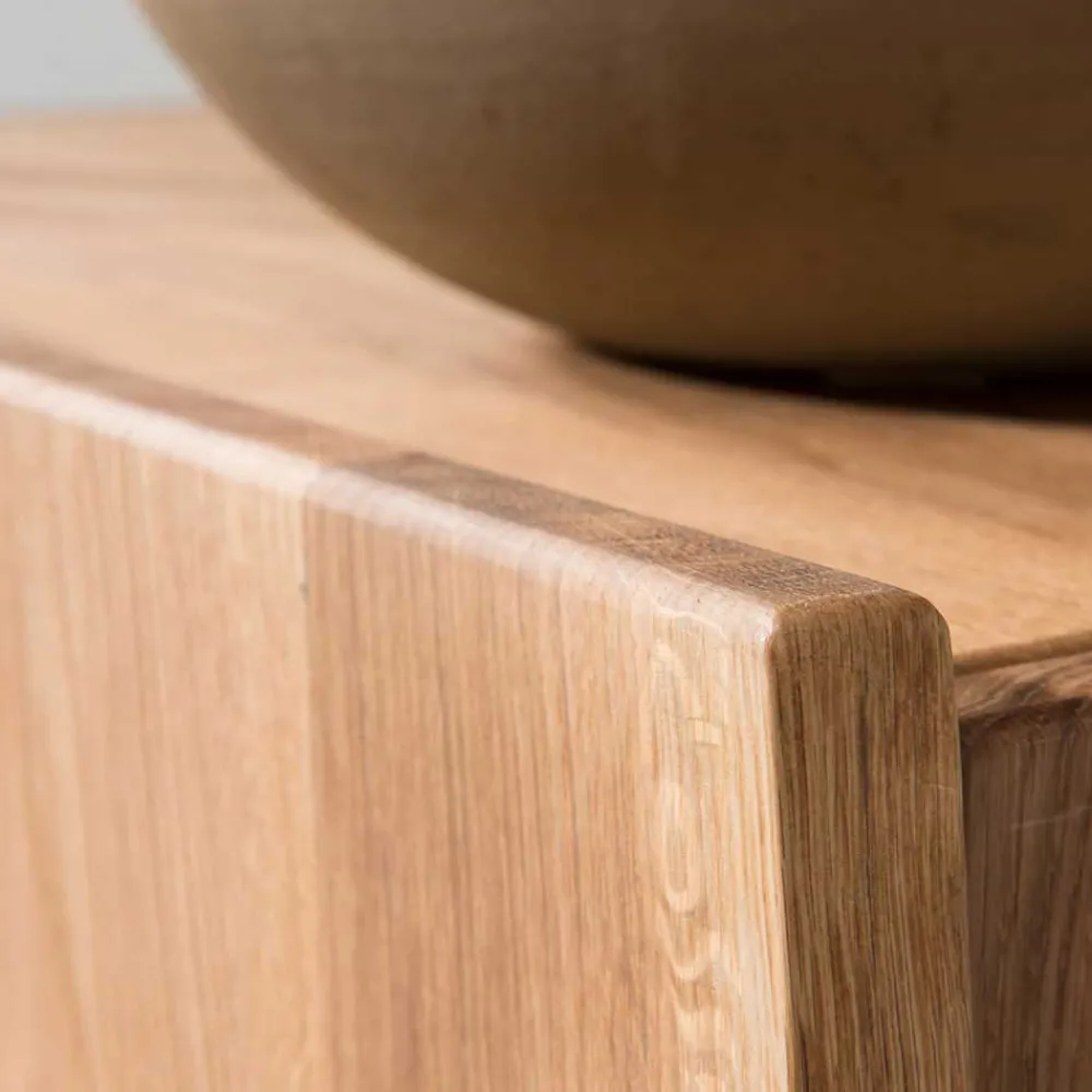 Wohnen Flurkommoden*Baumkanten Eichen Kommode geölt - Avidora