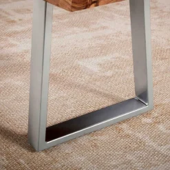 Wohnen Loft Möbel|Industrial Möbel*Baumkanten Essbank aus Akazie Massivholz - Yukon