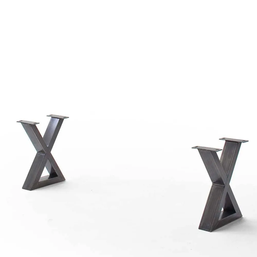 Wohnen Baumkanten Essbank in Akazie Grau - Simael