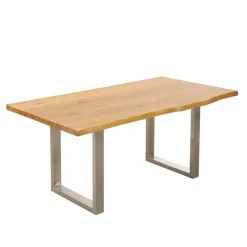 Wohnen Baumtisch aus Wildeiche Massivholz - Cantinos