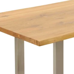 Wohnen Baumtisch aus Wildeiche Massivholz - Cantinos