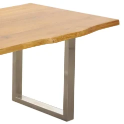 Wohnen Baumtisch aus Wildeiche Massivholz - Cantinos