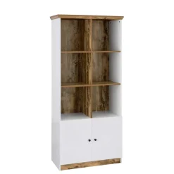 Wohnen Esszimmerregale|Regale*Bücherregal in Holz verwittert Dekor - Heico