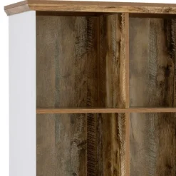 Wohnen Esszimmerregale|Regale*Bücherregal in Holz verwittert Dekor - Heico