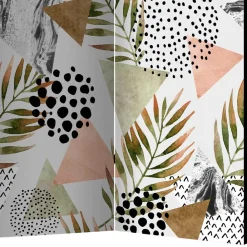 Wohnen Bedruckter Paravent mit modernem Muster Motiv - Vipe