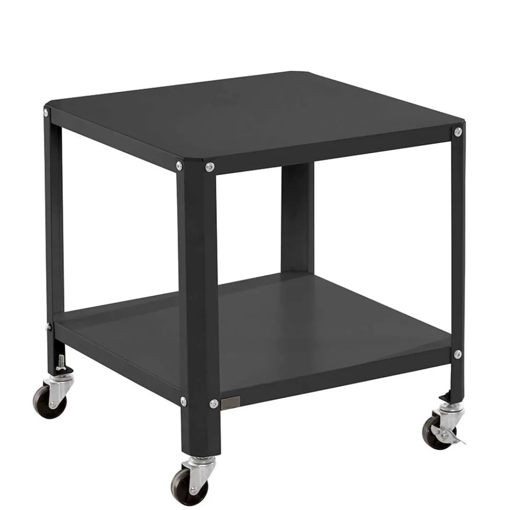 Wohnen Beistelltisch auf Rollen in Schwarz - Holiday