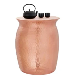 Wohnen Designermöbel*Beistelltisch aus Aluminium in Kupfer - Backbeat