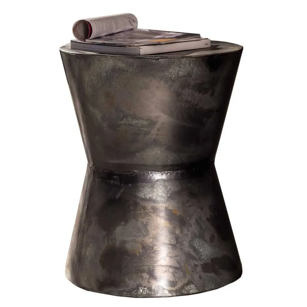 Wohnen Telefontische*Beistelltisch aus Eisen mit Antik Finish - Altamira