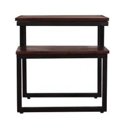 Wohnen Kolonialmöbel*Beistelltisch aus Teak Recyclingholz - Solapura