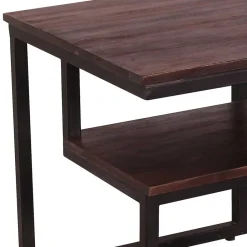 Wohnen Kolonialmöbel*Beistelltisch aus Teak Recyclingholz - Solapura