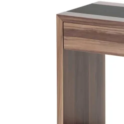 Wohnen Beistelltisch Belmin in Nussbaum Dekor