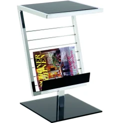 Wohnen Telefontische*Beistelltisch Canopus mit Zeitungsständer