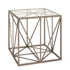 Wohnen Designermöbel*Beistelltisch Craig im Würfel Design