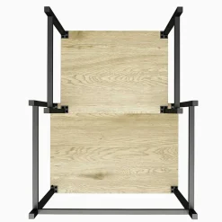 Wohnen Beistelltisch Duo in Eiche Optik - Almaron (zweiteilig)