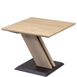 Wohnen Telefontische*Beistelltisch im Z-Design in Wildeiche Bianco Furnier - Finesto