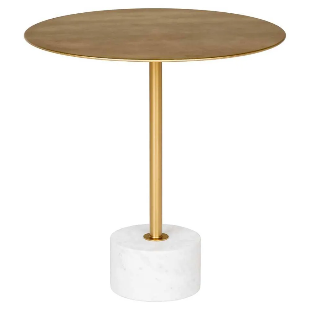 Wohnen Telefontische*Beistelltisch in Messing - Utara