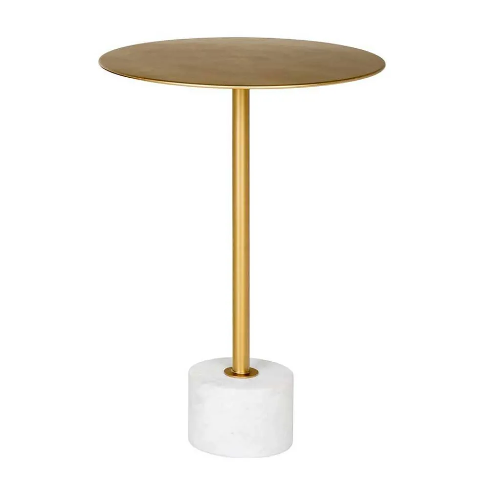 Wohnen Telefontische*Beistelltisch in Messing - Utara