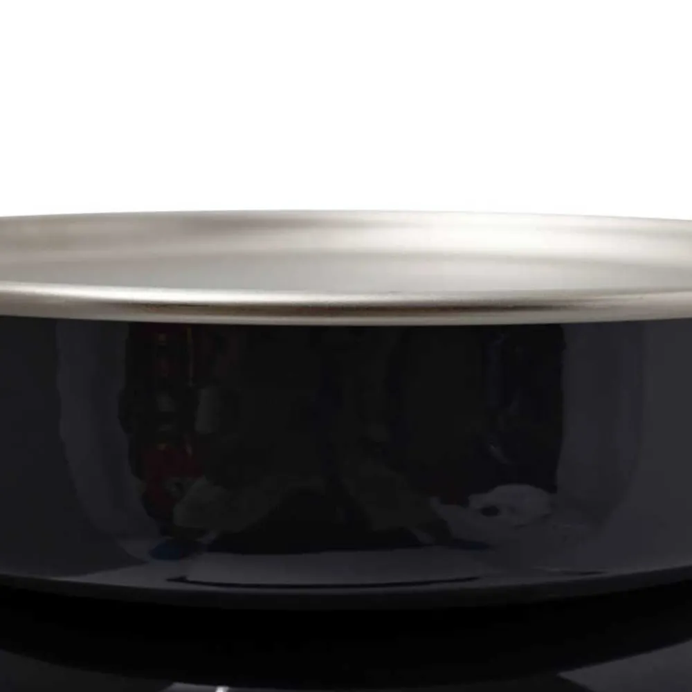 Wohnen Küchentische|Esszimmertische*Beistelltisch in Silber mit Anthrazit - Gulia