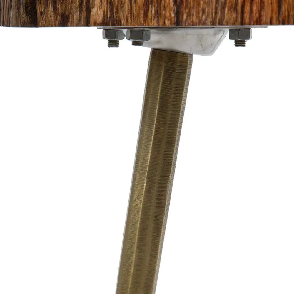 Wohnen Designermöbel|Telefontische*Beistelltisch mit Baumscheibe Platte - Sibyella