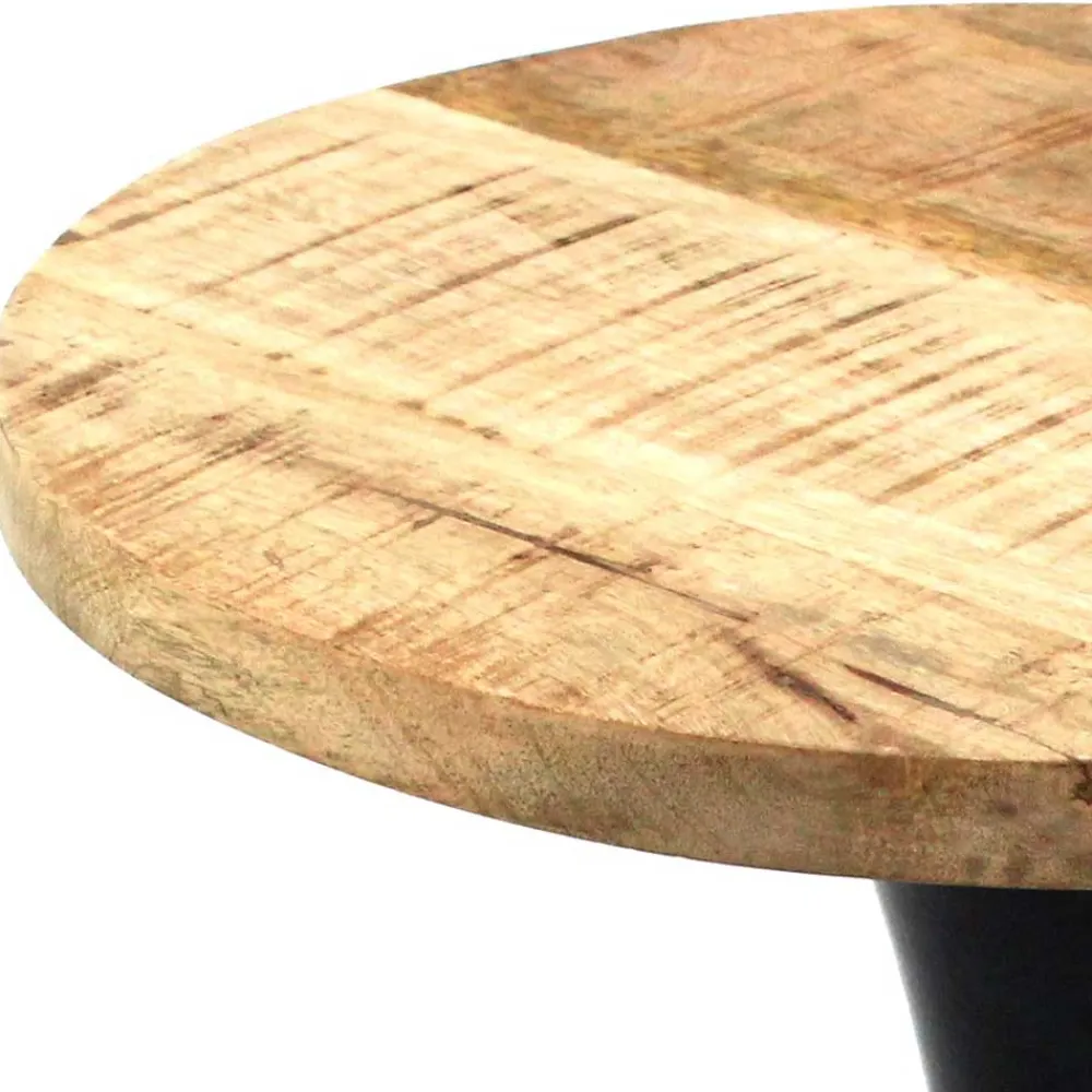 Wohnen Telefontische*Beistelltisch mit Gusseisen Trompetenfuß - Marilon