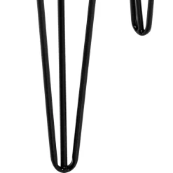 Wohnen Retro Möbel*Beistelltisch mit Platte aus Spiegelglas - Elba