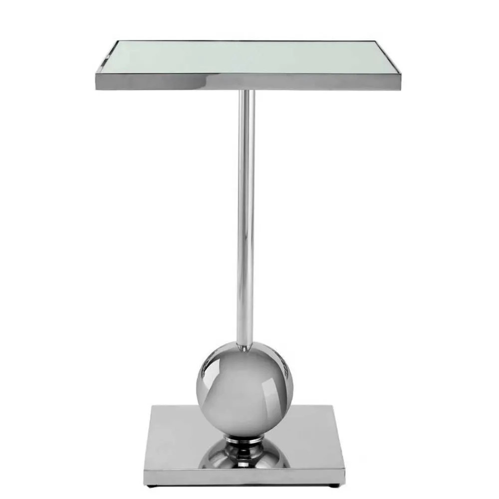 Wohnen Beistelltisch mit Spiegelglas-Platte - Lusa