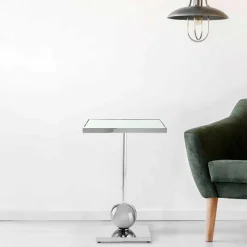 Wohnen Beistelltisch mit Spiegelglas-Platte - Lusa