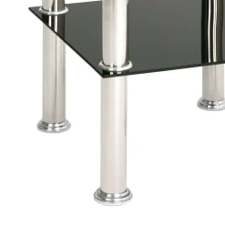 Wohnen Beistelltisch Namira in Edelstahl-Optik