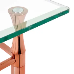 Wohnen Telefontische*Beistelltischchen Lorena in Kupferfarben