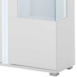 Wohnen Beleuchteter Vitrinenschrank 125 cm hoch - Tirol