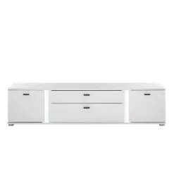 Wohnen Tv & Hifi-Möbel|Tv & Hifi-Möbel*Beleuchtetes TV-Lowboard in Weiß - Tirol