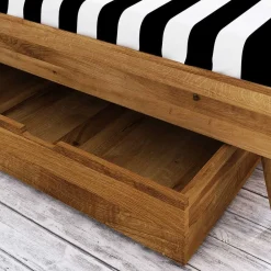 Wohnen Jugendbetten*Übergroßes Holzbett mit Bettkästen - Eavy II