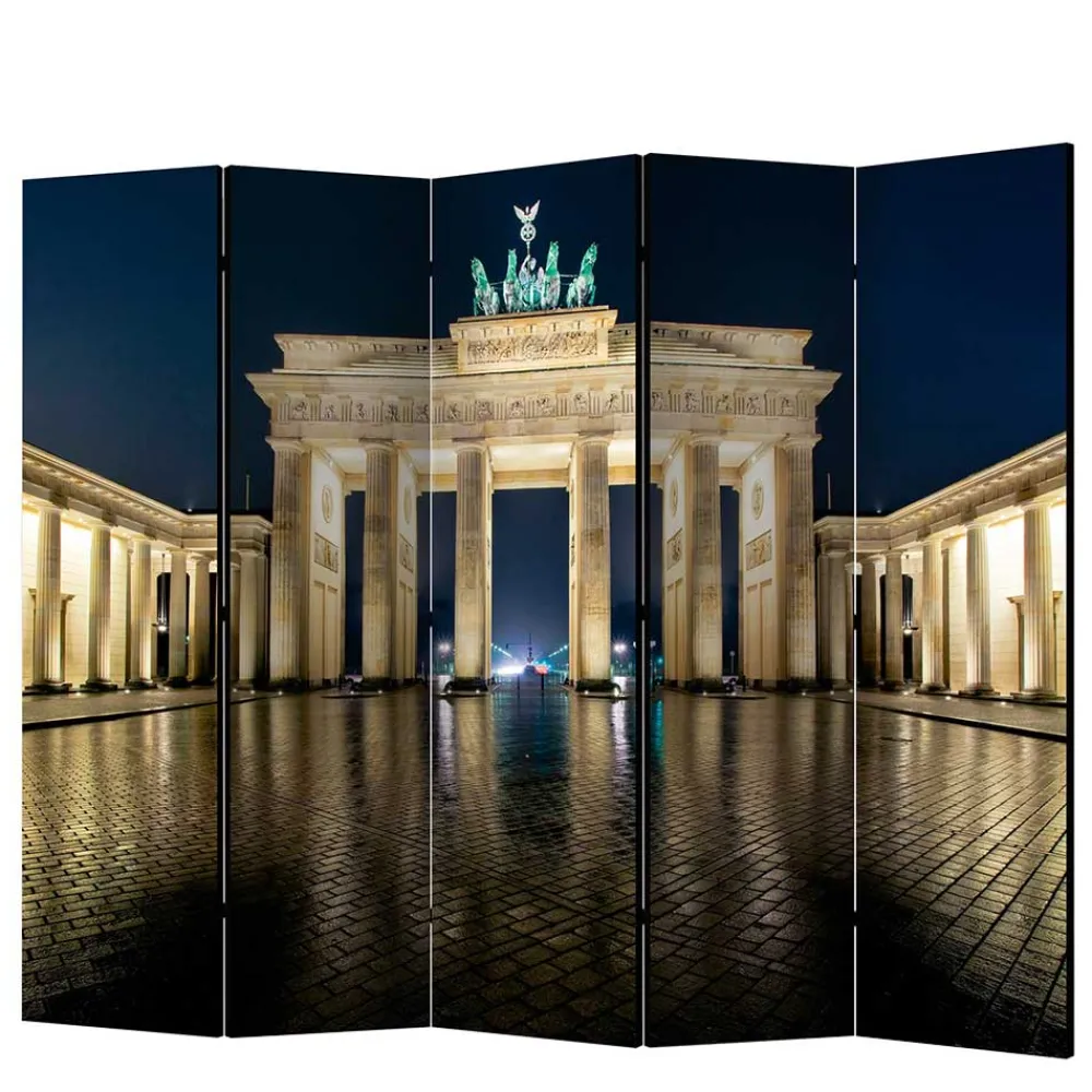 Wohnen Berlin Motiv Paravent Brandenburger Tor - Ravia