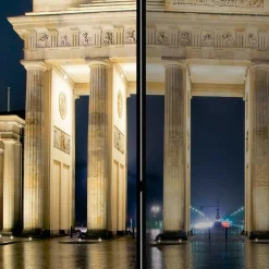 Wohnen Berlin Motiv Paravent Brandenburger Tor - Ravia