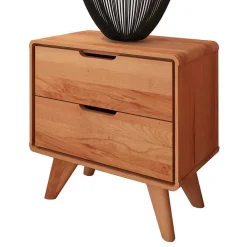 Wohnen Überlänge Holzbett & Nachttische - Junola II (dreiteilig)