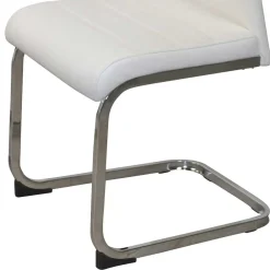 Wohnen Jugend-Sitzgruppen|Sitzgruppe*Betonoptik Säulentisch & Freischwinger - Gates (fünfteilig)