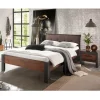 Wohnen Loft Möbel|Industrial Möbel*Bett & Nachtkommode 140x200 cm - Timuras (zweiteilig)