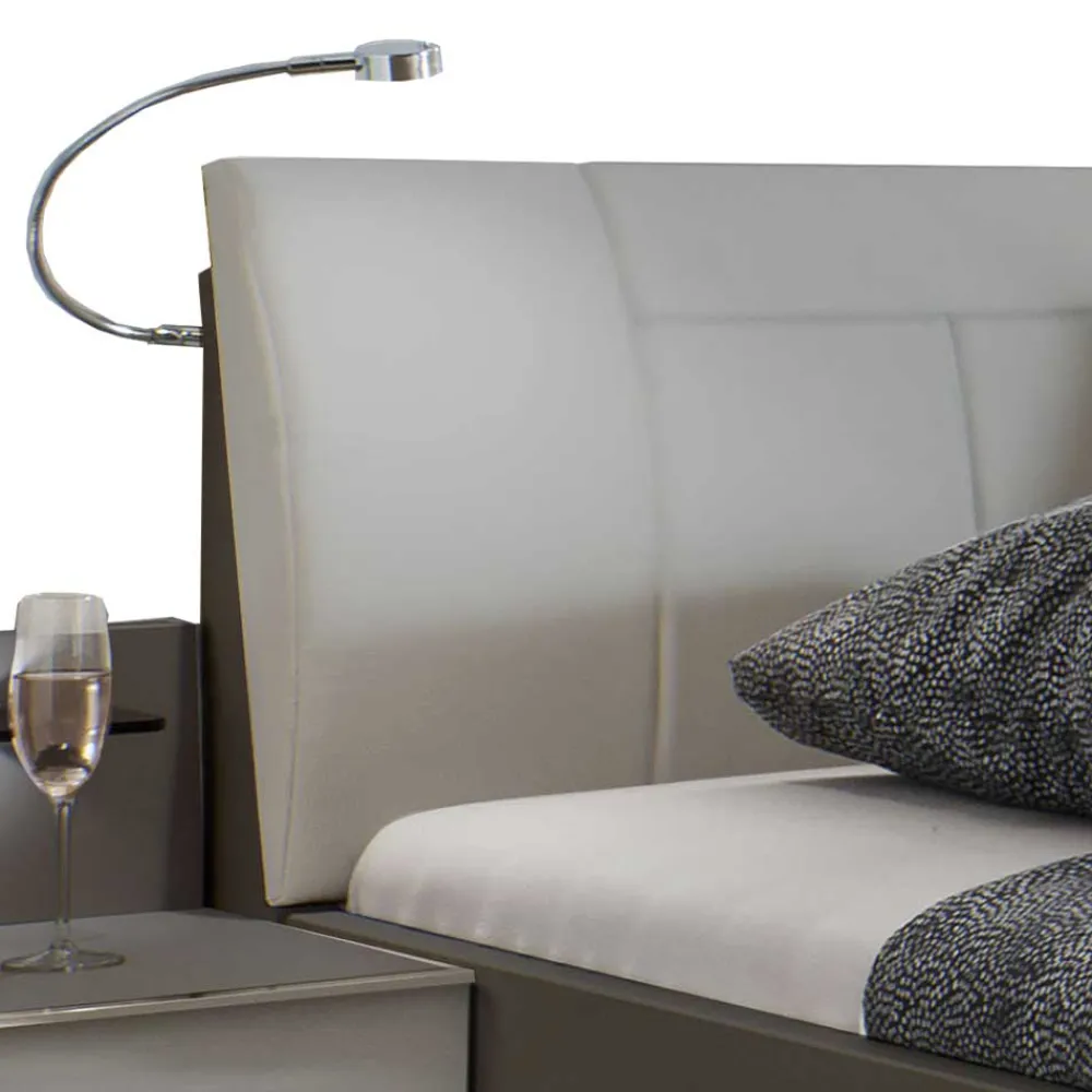 Wohnen Bett & Nachtkommoden Set - Ocavado (dreiteilig)