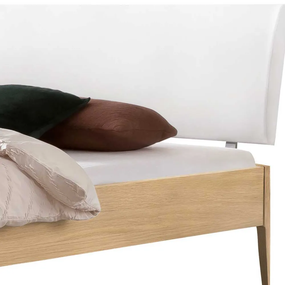 Wohnen Bett aus Eiche Massivholz Hell - Croatia