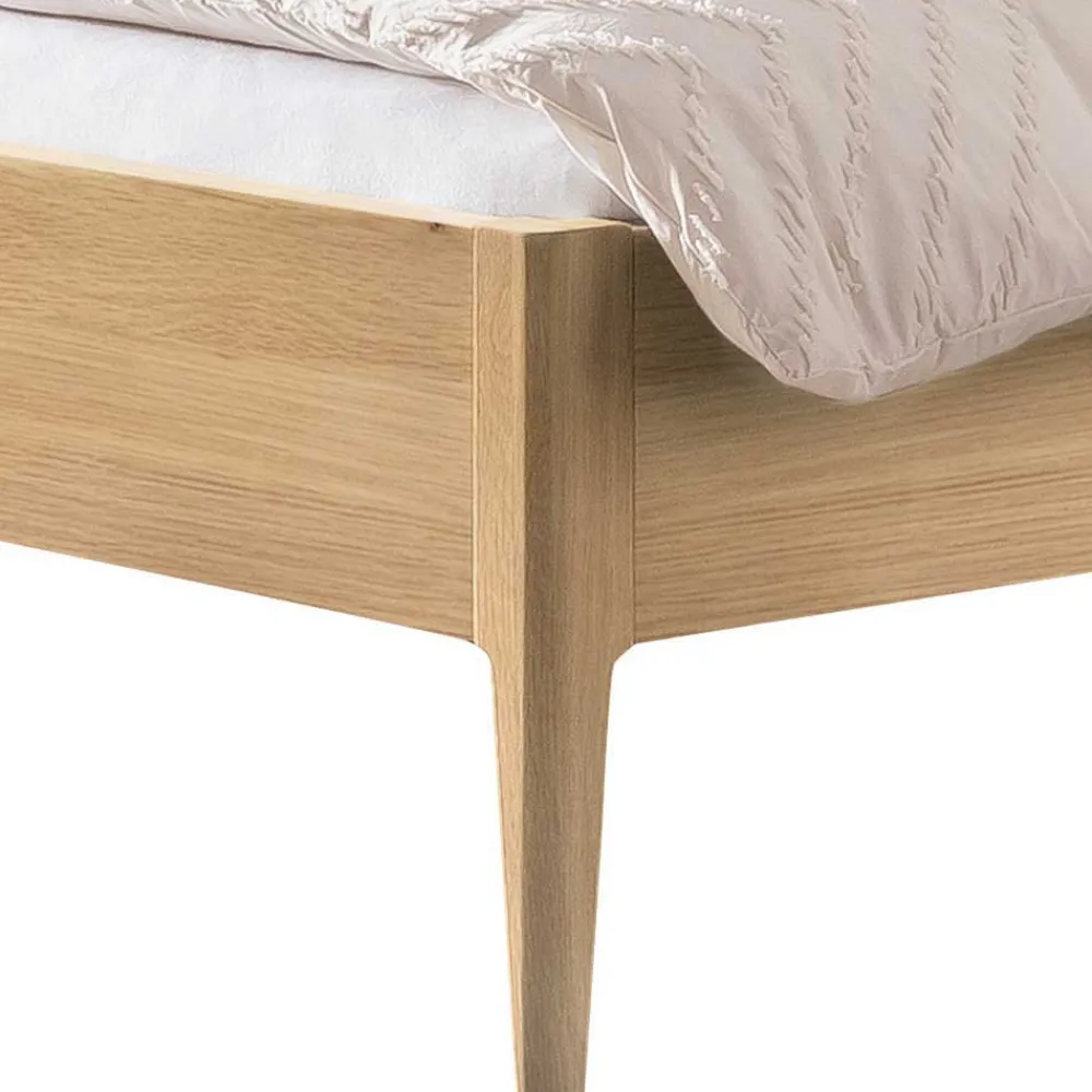 Wohnen Bett aus Eiche Massivholz Hell - Croatia