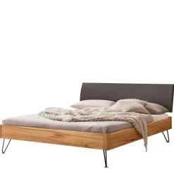 Wohnen Bett aus Massivholz Wildbuche geölt - Francais