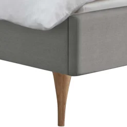 Wohnen Bett im Skandinavischen Stil in Grau - Zeilo