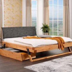 Wohnen Jugendbetten*Bett mit Kufengestell aus Holz - Kalastania