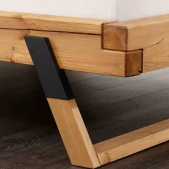 Wohnen Jugendbetten*Bett mit Kufengestell aus Holz - Kalastania