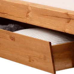 Wohnen Jugendbetten*Bett mit Kufengestell aus Holz - Kalastania