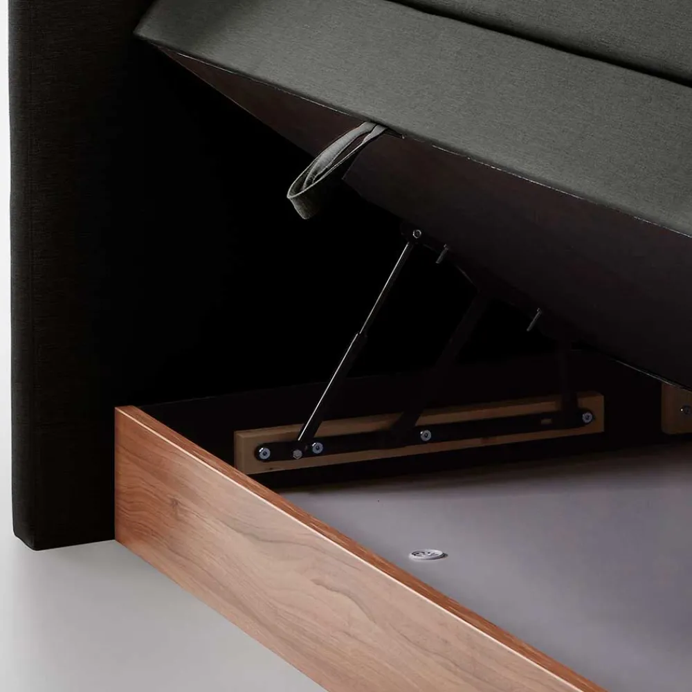 Wohnen Bett mit Vollausstattung & Stauraum - Evinele