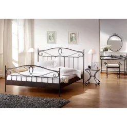 Wohnen Orientalische Möbel*Bett Oscar aus Eisen