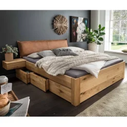 Wohnen Jugendbetten*Bettanlage mit sechs Schubladen - Zennian (dreiteilig)