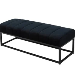 Wohnen Schwarze Möbel|Bettbänke*Bettbank in Schwarz - Ennis