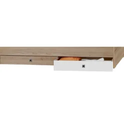 Wohnen Bettgestell in Holzoptik Eiche San Remo - Folio